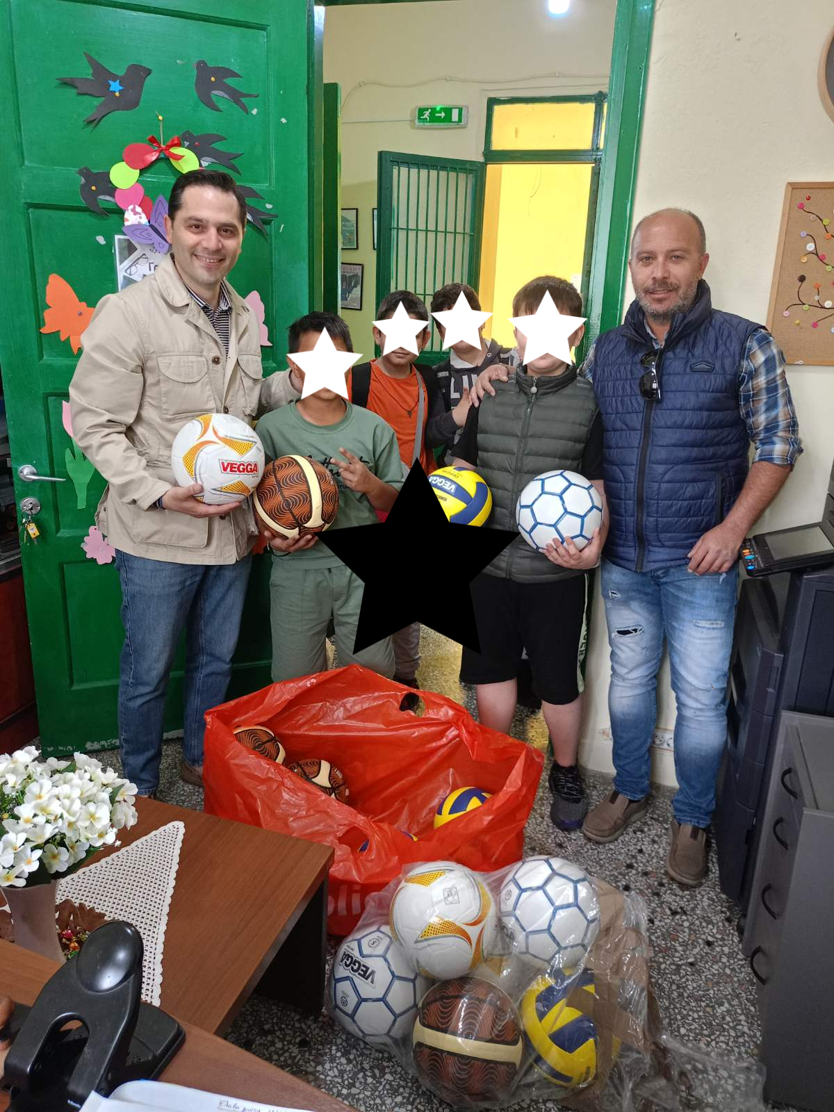 Δωρεά 18 μπάλες